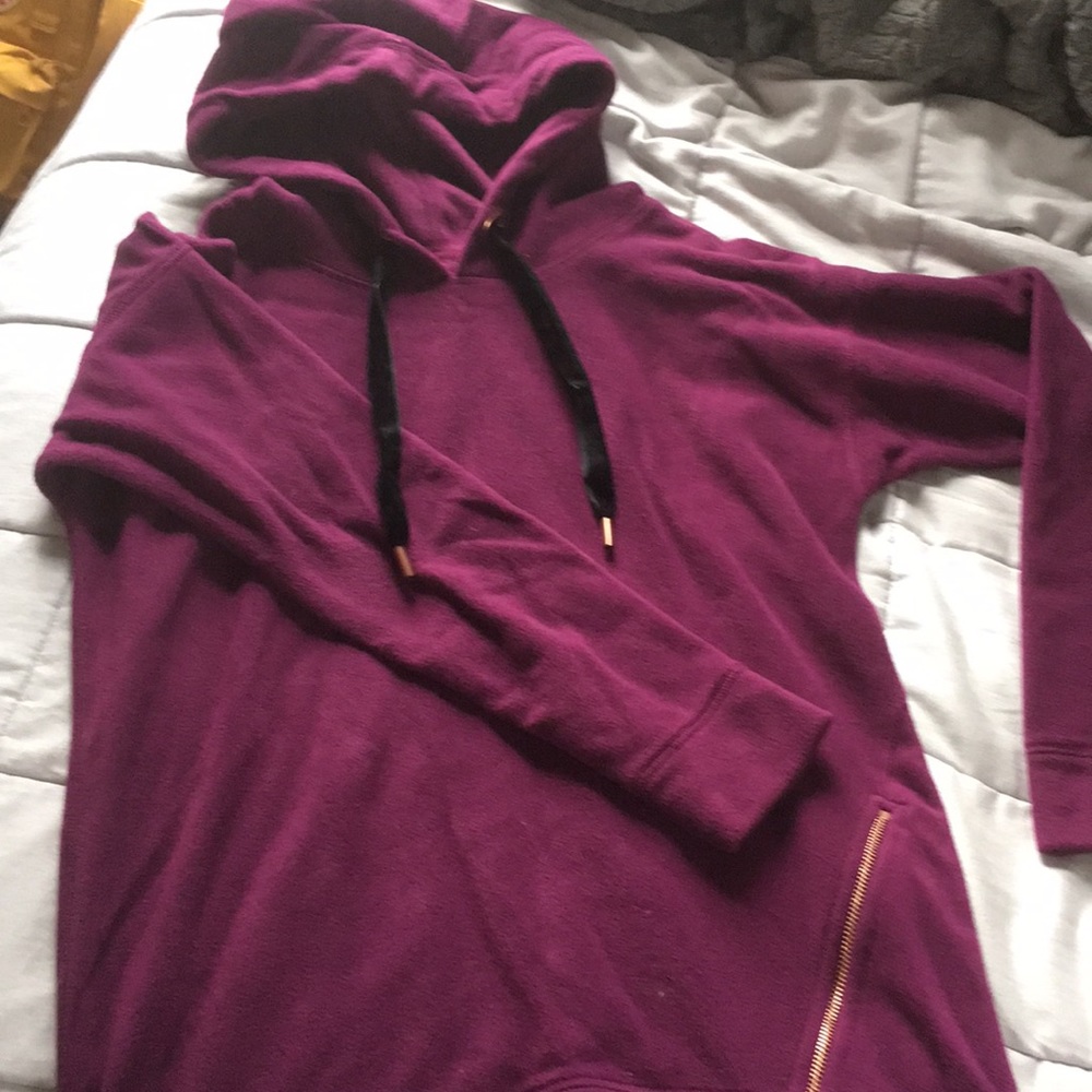 Purple hoodie